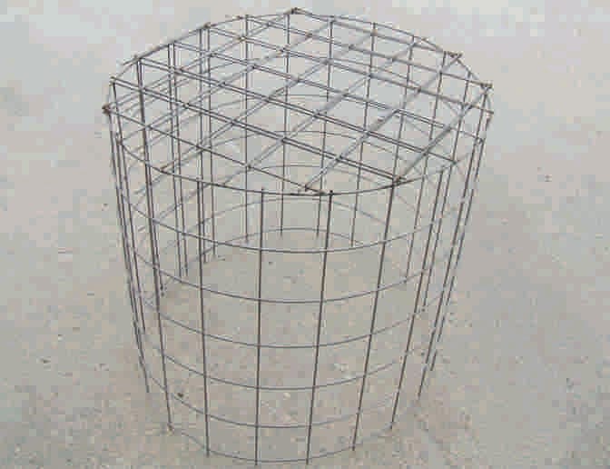 Estructura base pozo de registro